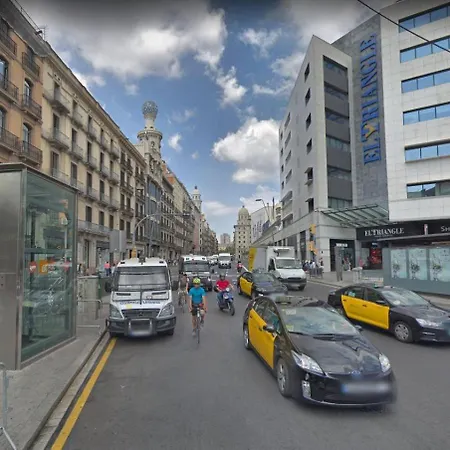Center Plaza Catalunya Apartmán Barcelona